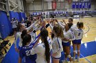 VB vs RIC  Wheaton Women's Volleyball vs Rhode Island College. - Photo by Keith Nordstrom : Wheaton, Volleyball, VB